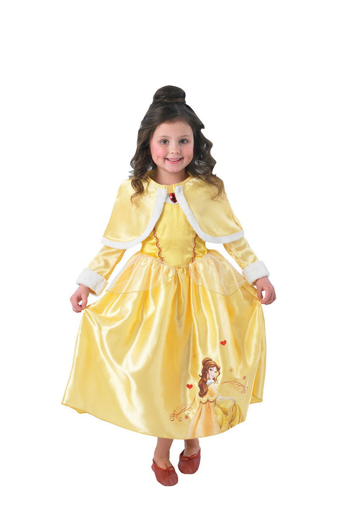 Girls Disney Belle Winter Wonderland Costume
