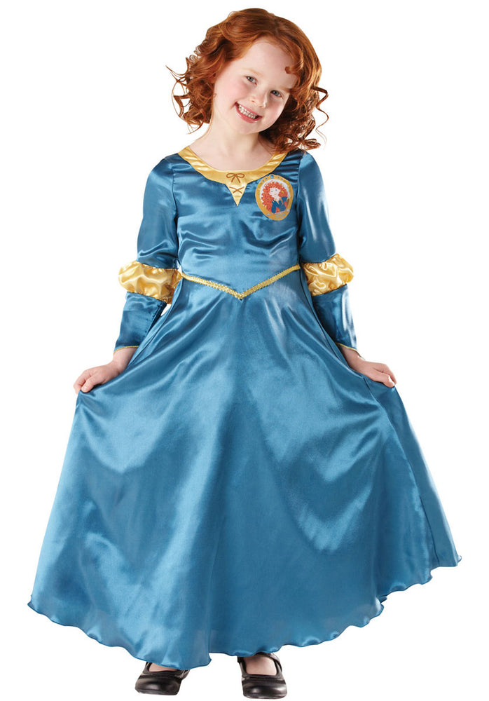 Kids Brave Merida Costume Licensed by Disney Fancy Dress