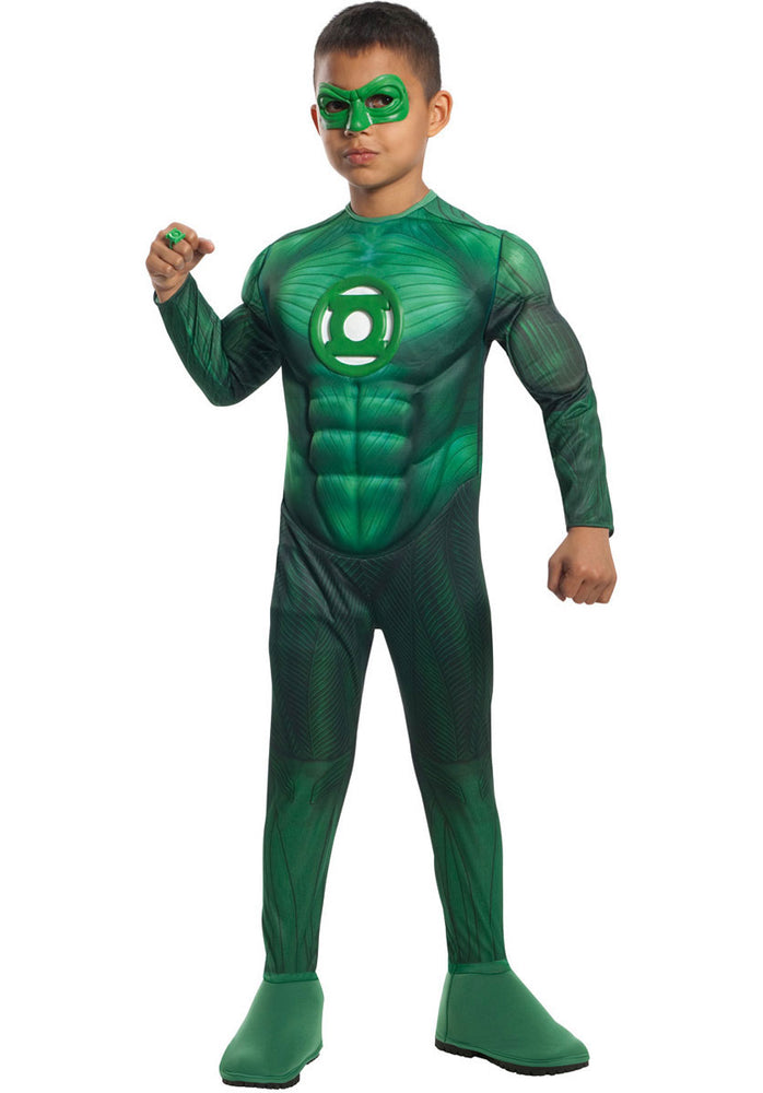 Green Lantern Hal Jordan Deluxe Costume - Child