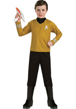 Captain Kirk Costume, Deluxe Child Star Trek Fancy Dress