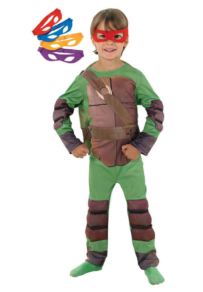 Teenage Mutant Ninja Turtle Kids Deluxe Fancy Dress Costume