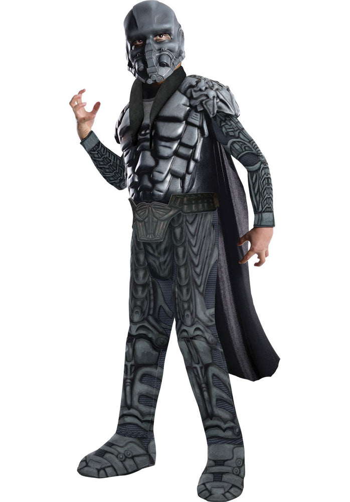 Kids General Zod Deluxe Costume, Man of Steel Fancy Dress