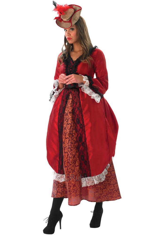 Adult Red Harrington Costume, Lone Ranger Fancy Dress