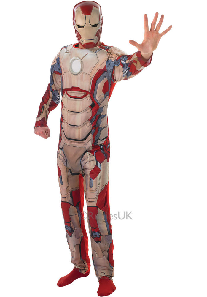 Deluxe Iron Man 3 Costume, Iron Man III Official Fancy Dress
