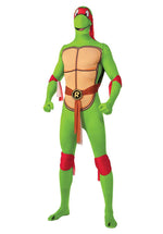 Ninja Turtle Raphael Costume, Second Skin