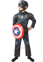 Kids Captain America 2 Costume - Deluxe Quality