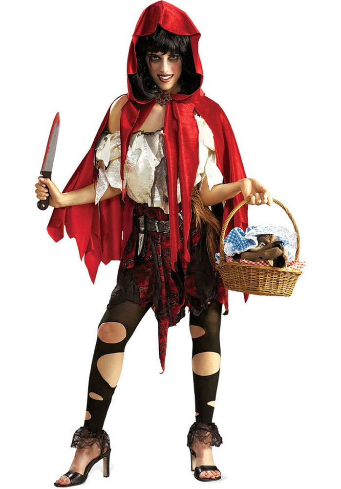Lil Dead Riding Hood Costume, Halloween Fancy Dress