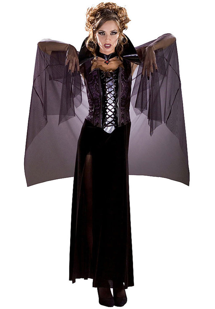 Midnight Vampira Fancy Dress Costume