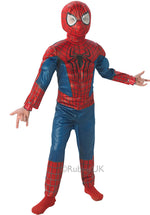 Kids Spiderman Costume - Deluxe Spiderman 2 Fancy Dress