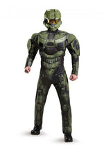 Halo Master Chief Deluxe Muscle Costume