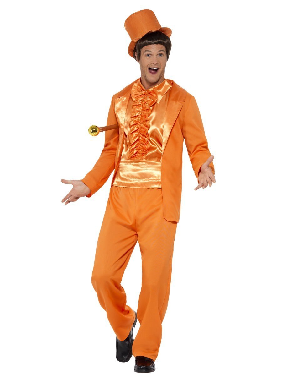 90s Stupid Tuxedo Costume Orange
