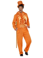 90s Stupid Tuxedo Costume Orange