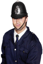 Police Helmet Hard PVC Helmet & Badge Smiffys fancy dress
