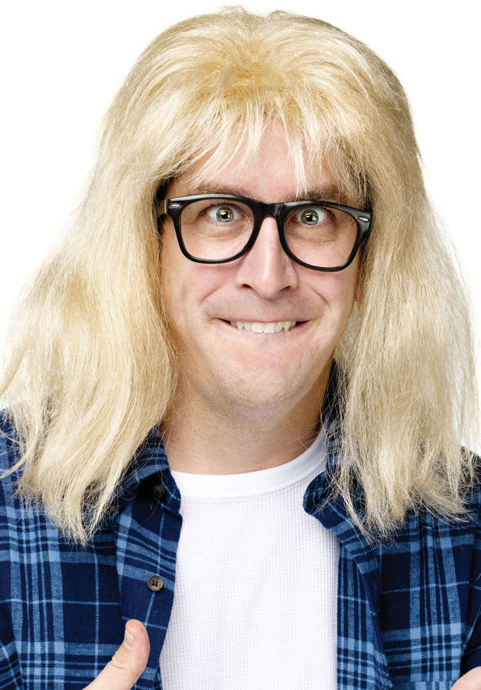 Garth Algar Kit Wig and Glasses, Wayne's World Saturday Night Live