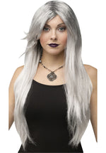 Fashion Horror Wig, Silver