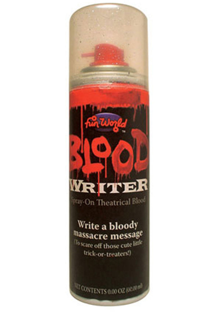 Blood Writer Spray on Blood