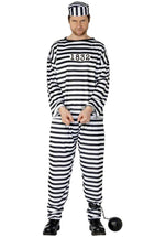 Convict Costume, Prisoner Fancy Dress