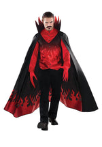 Diablo Devil Prince of Darkness Lucifer Satan Mens Halloween Costume Standard Size