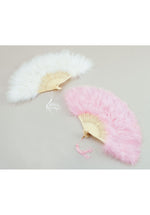 Feather Fan - Pink