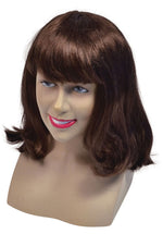 Straight Hair Wig With Fringe, Brown Party Wig