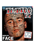Hoodlum Face Tattoo