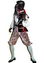 Pirate Brown Waistcoat C57