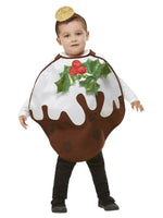 Smiffys Childrens Christmas Pudding Glitter Costume - 61036