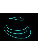 Glow In Dark Fedora Hat