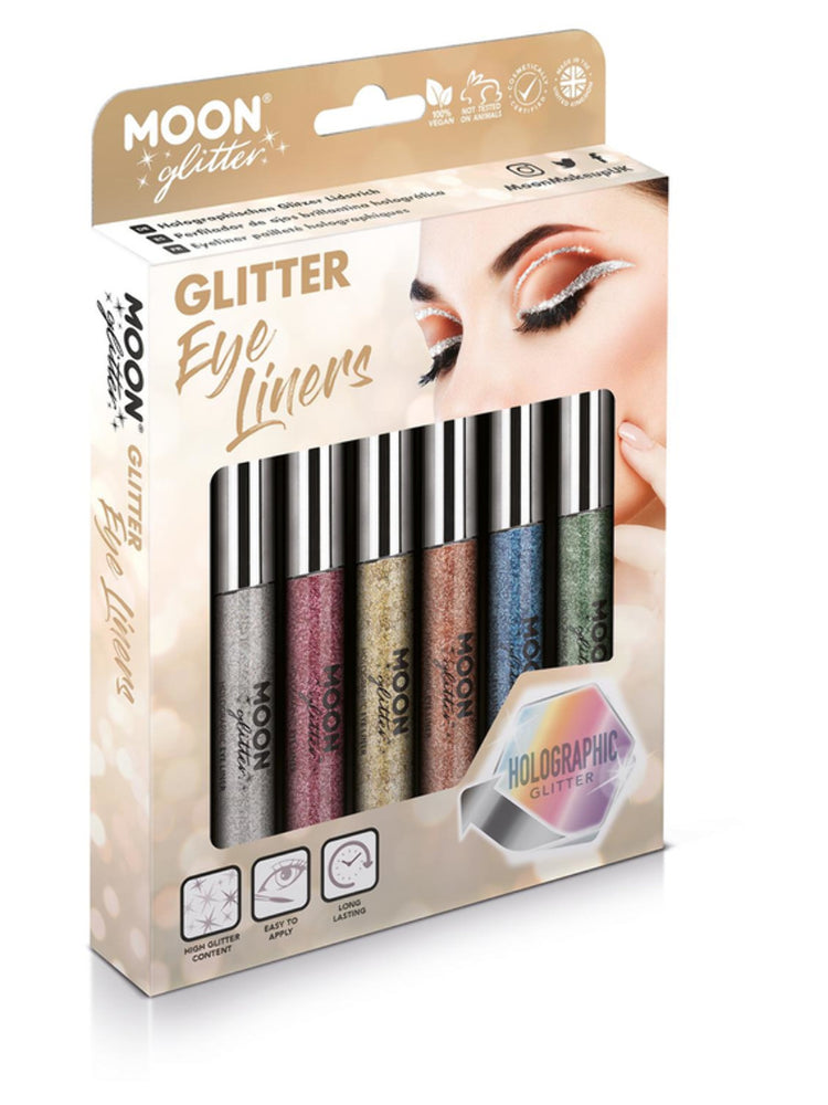 Moon Glitter Holographic Glitter Eye Liner - Assorted