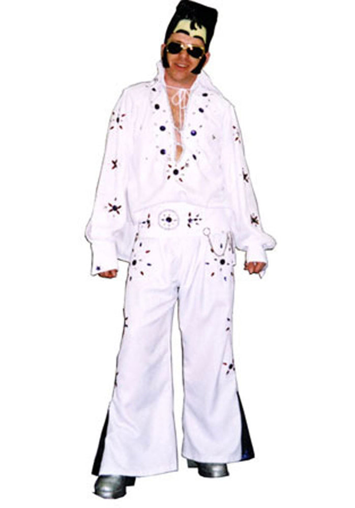 Elvis Costume, White and Blue G38