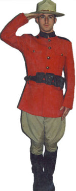 Canadian Mountie costume(Ref. L48)
