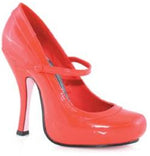 Leg Avenue Mary Jane Shoes, Red