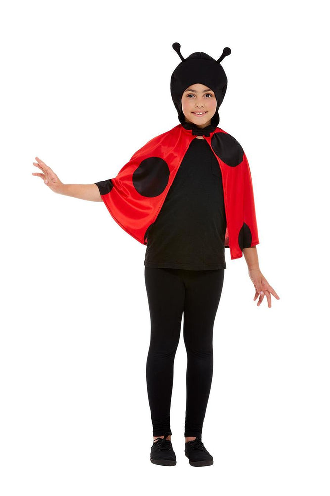 Smiffys Ladybird Hooded Cape - 41162