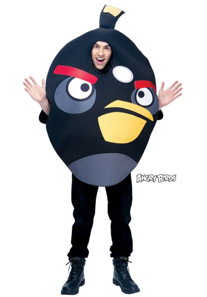 Black Angry Birds Fancy Dress Costume