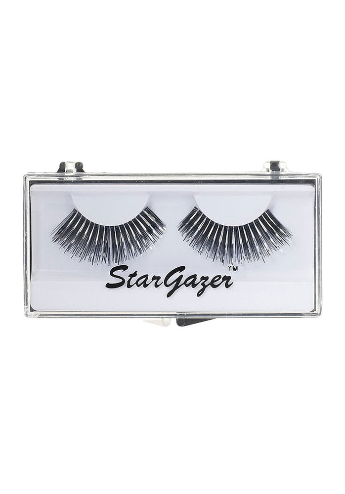 Eyelashes Glitter Silver/Black /4