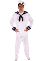 Adult Sailor Complete Costume, Bargain Fancy Dress