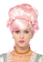 Marie Antoinette Wig, Pastel Pink