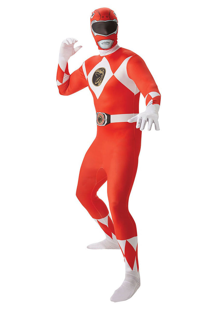 Power Ranger Red 2nd Skin, Adult Costume