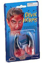 Devil Rubber Horns Stick-On