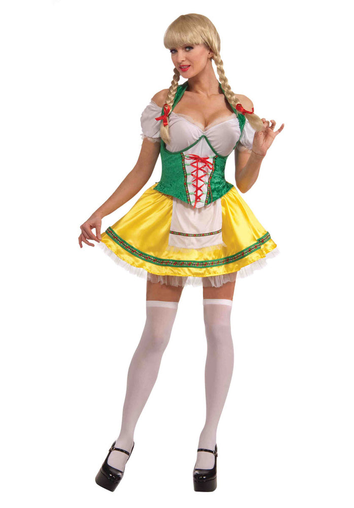 Beer Garden Girl Costume, Bavarian Beer Garden Girl Costume