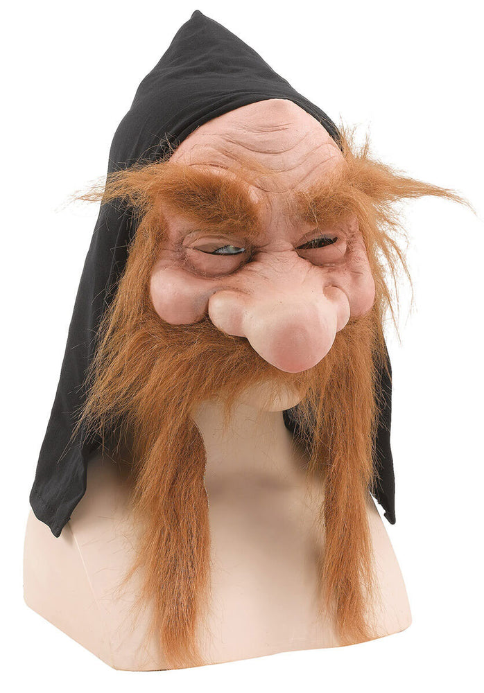 Gnome Mask with Hood and Beard