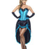 Burlesque Dancer Costume, Blue22188