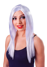 Louise Wig White/Long 18in