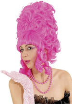 Lady Pompadour Wig Pink