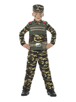 Smiffys Camouflage Military Boy Costume - 48209