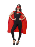 Red Cape with Eyemask