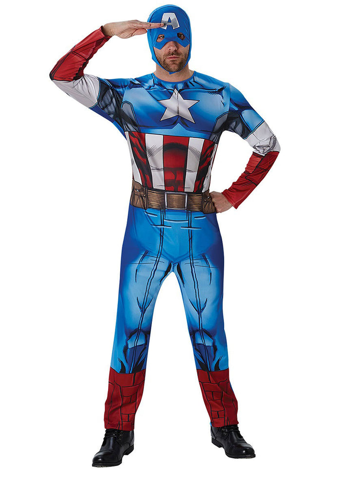 Captain America Classic Costume, Adult