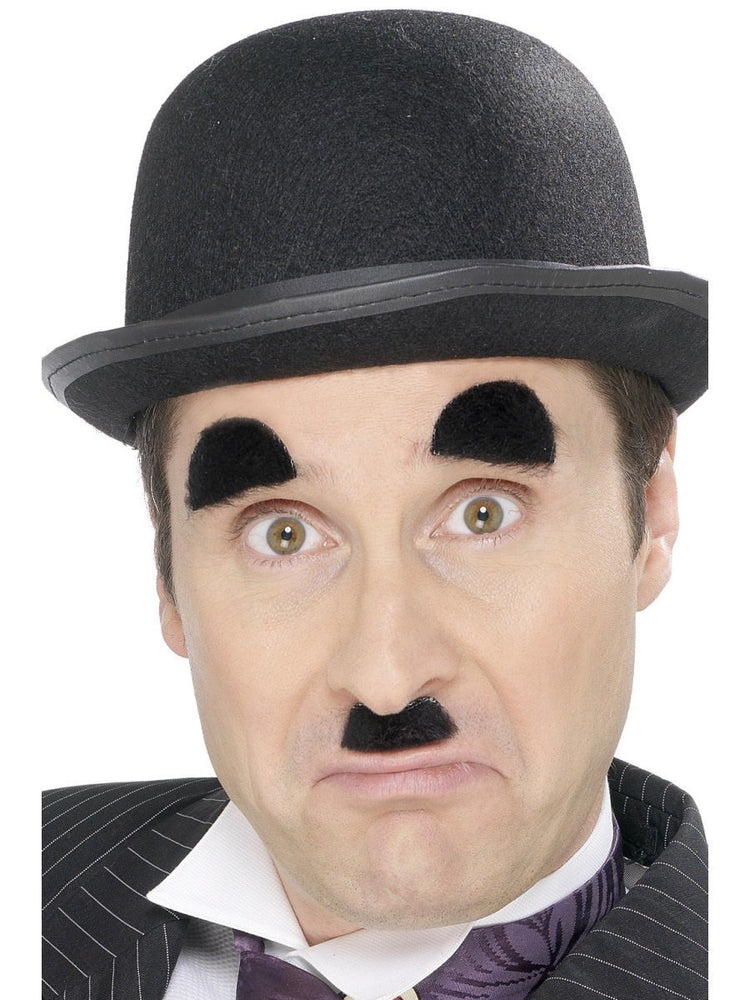 Chaplin Moustache + Eyebrows
