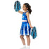 Cheerleader Blue Costume, Child