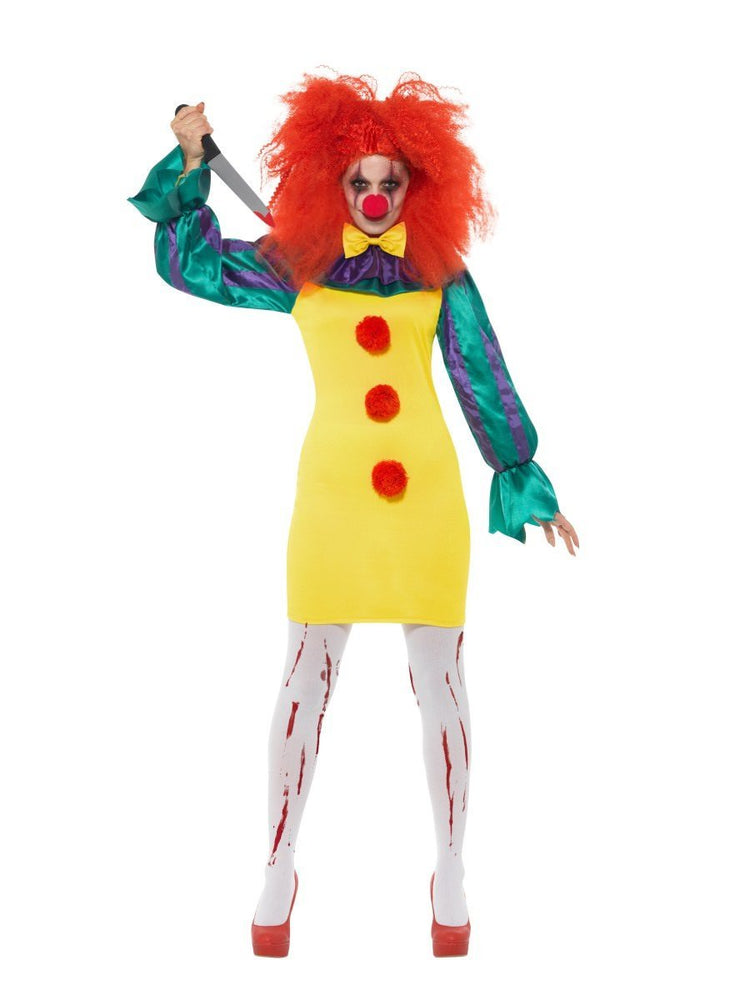 Smiffys Classic Horror Clown Lady Costume - 47563